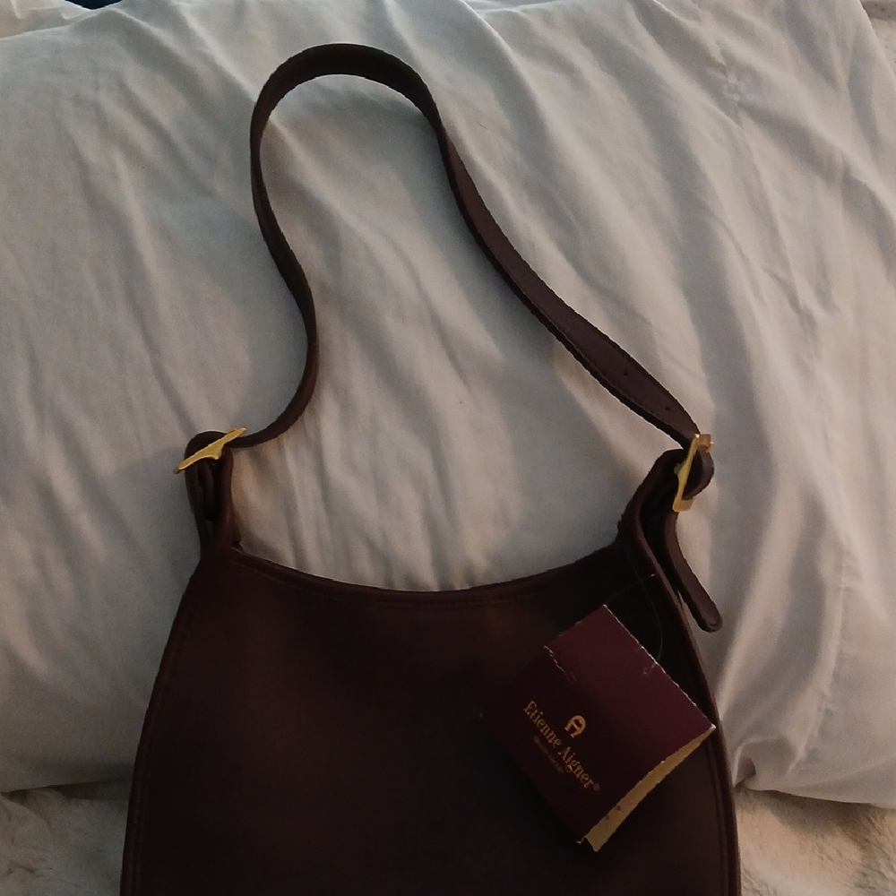 Elegant Brown Leather Bag